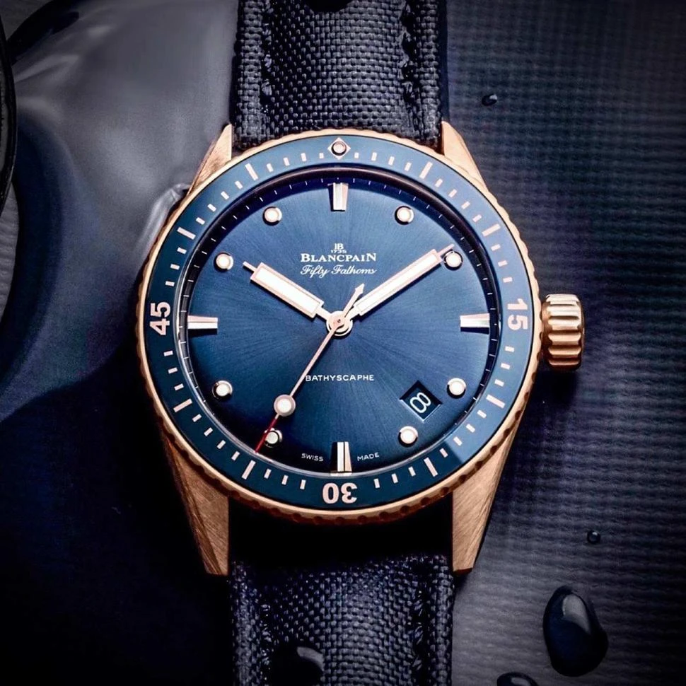 Заказать Blancpain  Fifty Fathoms Bathyscaphe  5000 36S40 NAOA