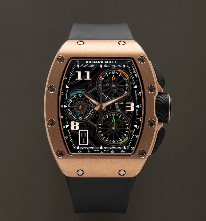 Часы Richard Mille  Rm72-01 Automatic Chronograph Rose Gold  RM72-01