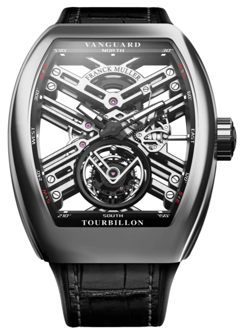 Заказать Franck Muller  Mens Collection Vanguard Skeleton  V 45 T SQT Steel