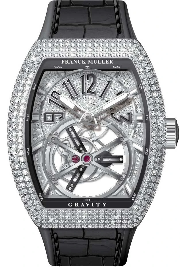 Заказать Franck Muller  Mens Collection Gravity Vanguard Yachting  V 50 LT GRAVITI CS D CD AC.NR