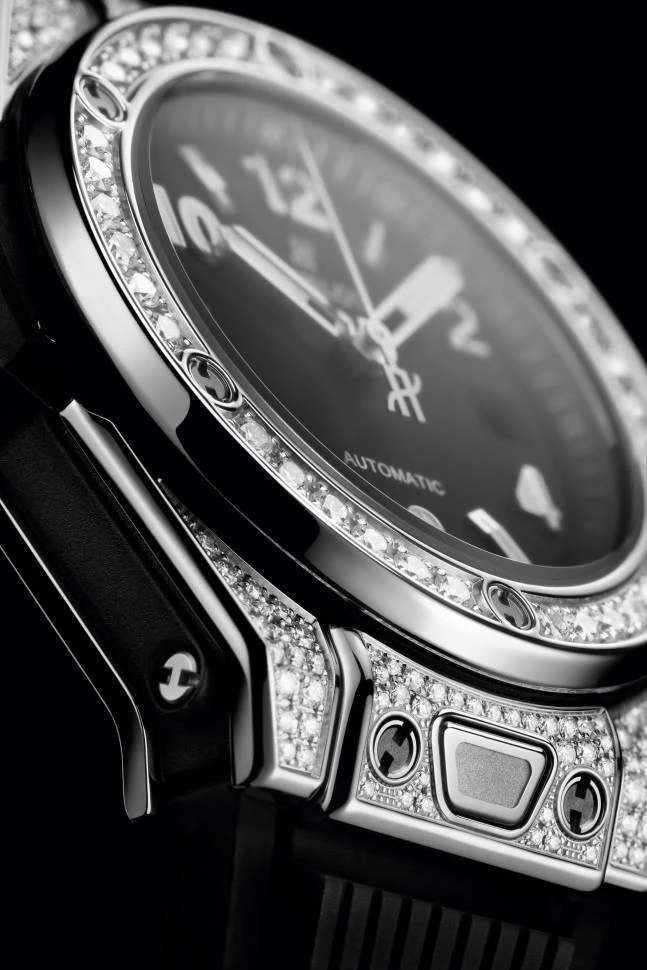 Заказать Hublot  Big Bang One Click Steel Pave  485.SX.1170.RX.1604