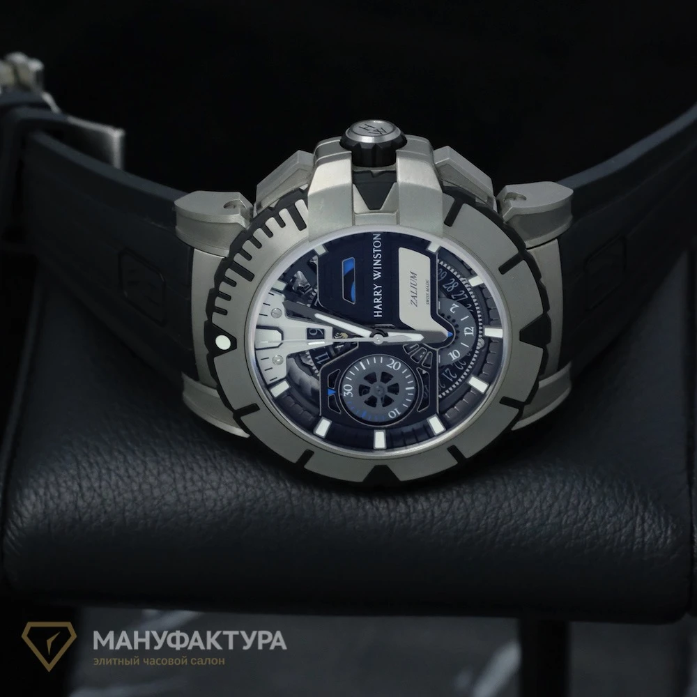 Часы Harry Winston  Ocean Sport Zalium Chronograph Limited Edition   411/MCA44ZC.K2