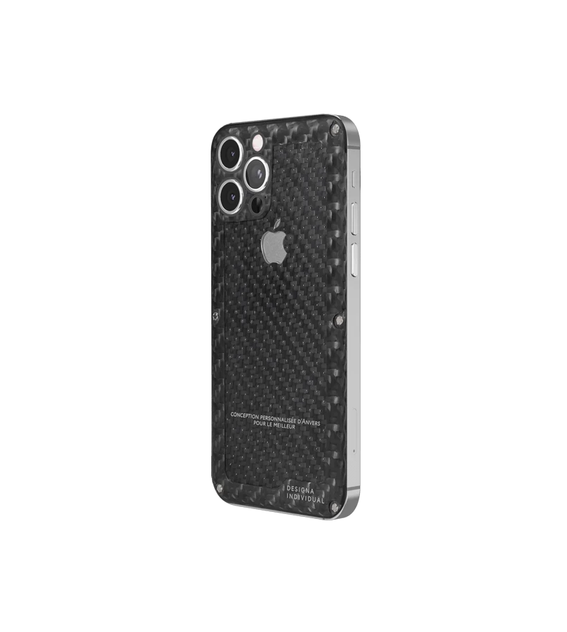 Кастомный Телефон Designa Individual  Carbon Boss Silver Ceramics  