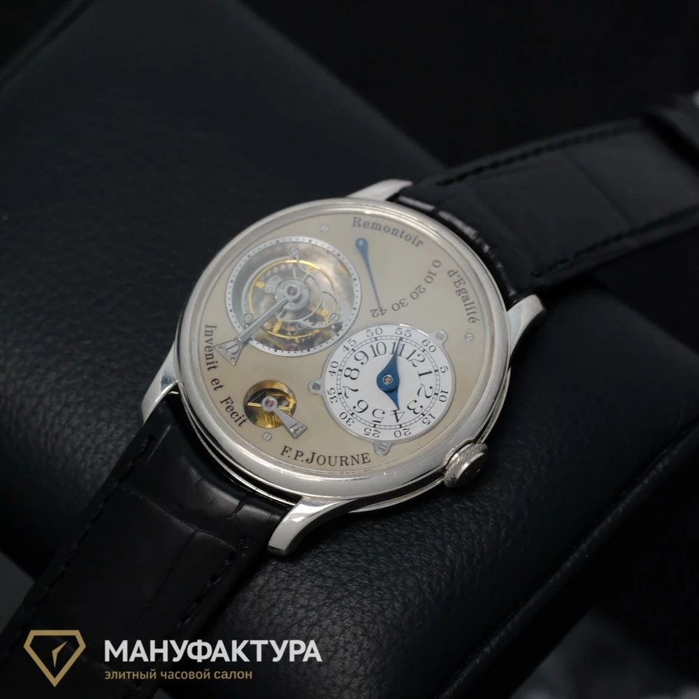 Часы F.P. Journe  Tourbillon Souverain 38Mm Platinum Brass Movement  