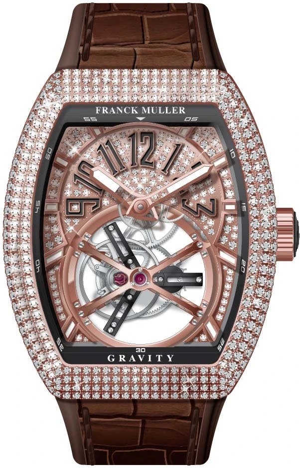 Заказать Franck Muller  Mens Collection Gravity Vanguard Yachting  V 50 LT GRAVITI CS D CD 5N.NR