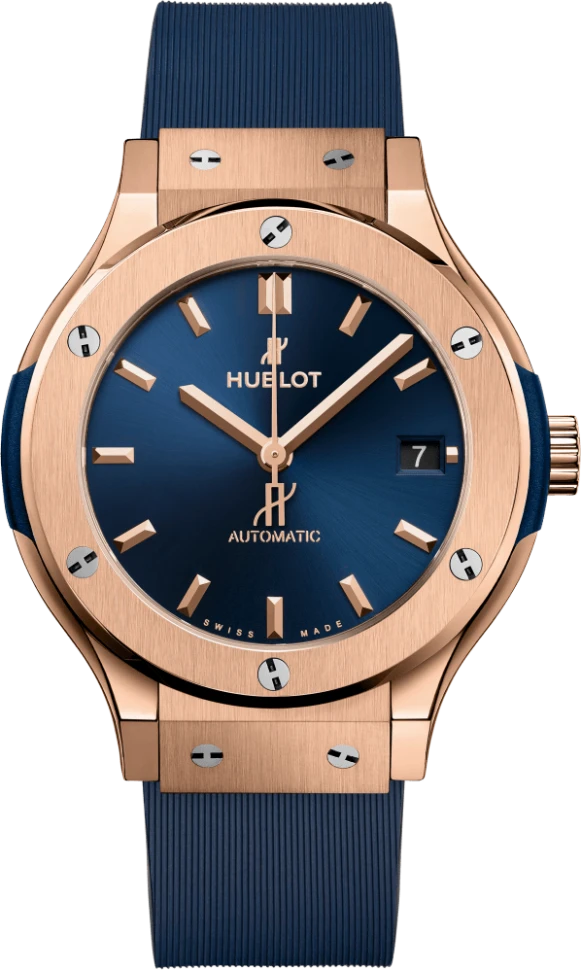 Заказать Hublot  Classic Fusion King Gold Blue 38 Mm  565.OX.7180.RX
