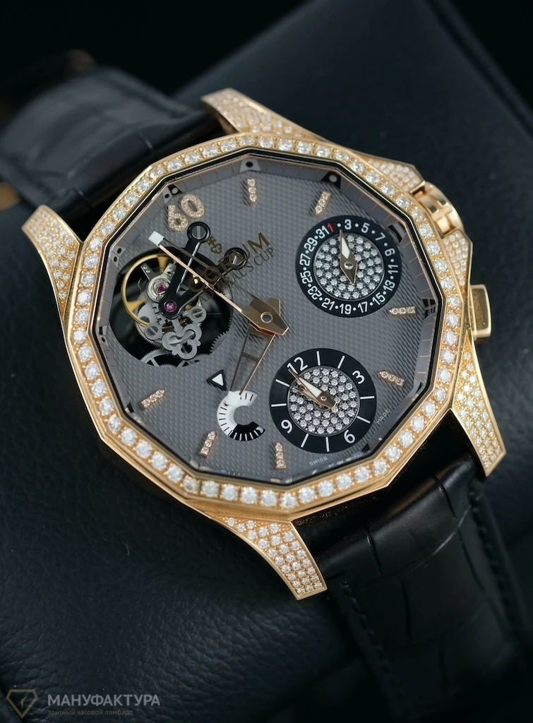 Часы Corum  Admirals Cup Rose Gold Tourbillon Gmt Limited Edition  397.551.85/0001 AK12