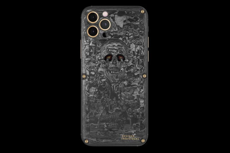 Кастомный Телефон Designa Individual  Inkvaders Skull  
