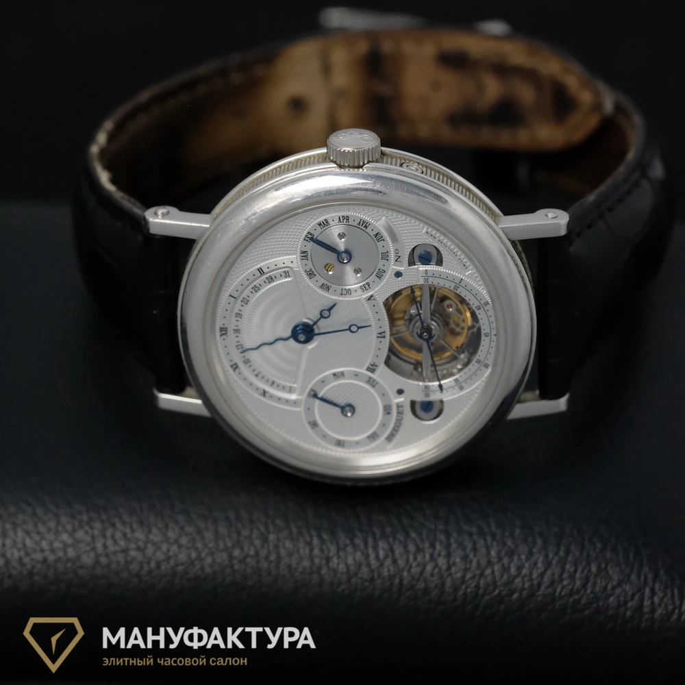 Часы Breguet  Grand Complication Tourbillon Perpetual Calendar Platinum 39Mm  3757PT/1E/9V6