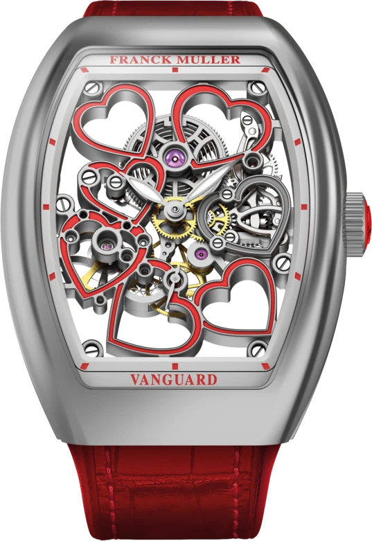 Заказать Franck Muller  Vanguard Heart Skeleton  V38 S6 SQT HEART