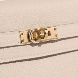 Сумки и аксессуары Hermes  Hermès Kelly 25 Togo Craie  K25