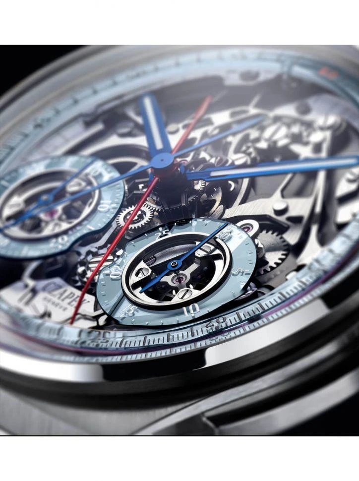 Заказать   Antarctique Chronograph  Rattrapante Ice Blue