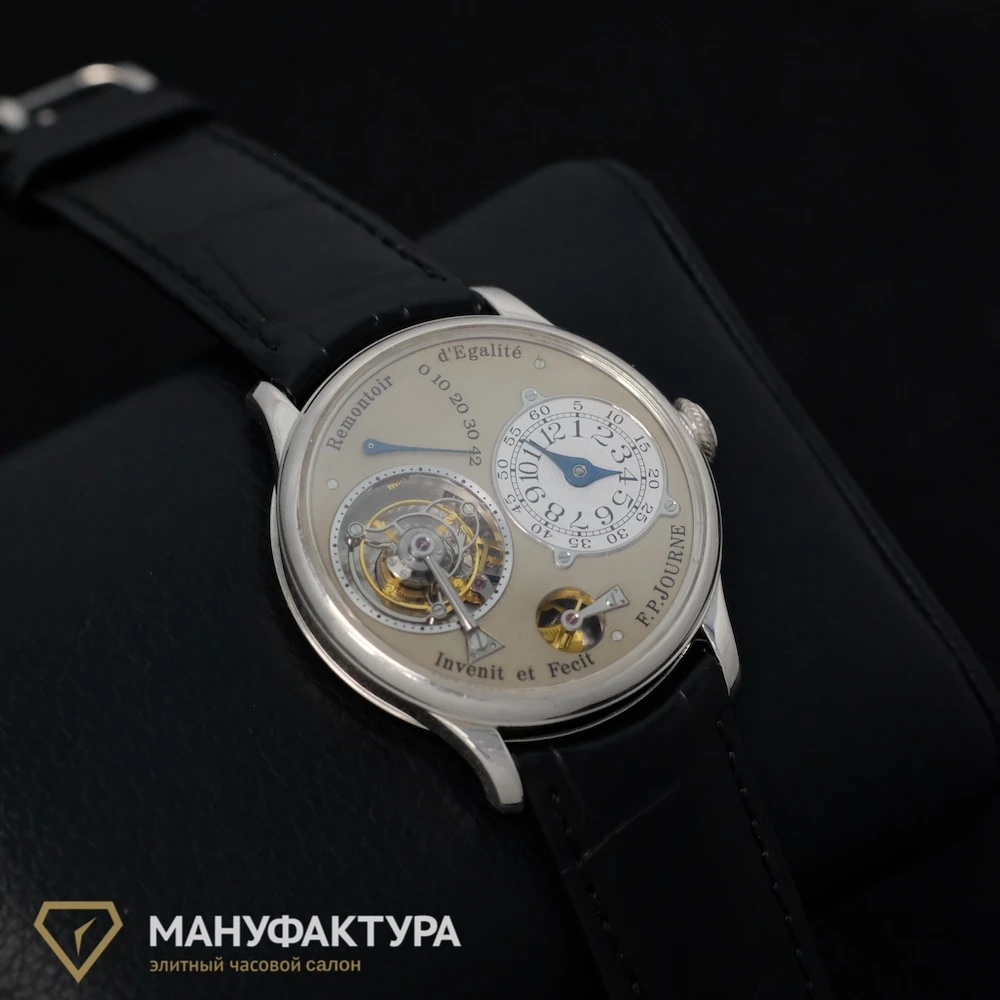 Часы F.P. Journe  Tourbillon Souverain 38Mm Platinum Brass Movement  