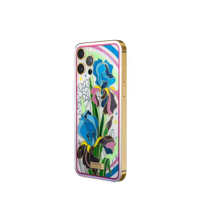 Кастомный Телефон Designa Individual  Iris Flower  