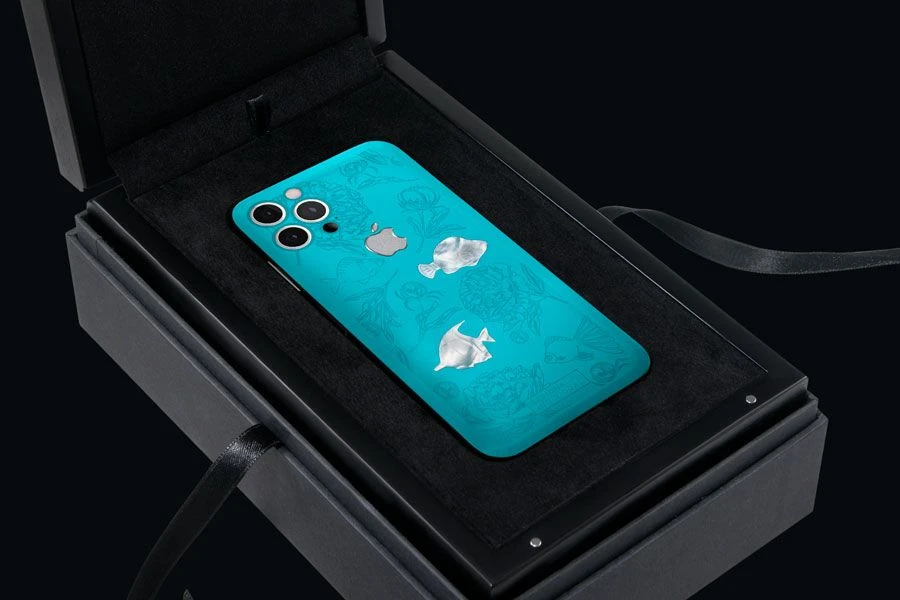 Кастомный Телефон Designa Individual  Aquamarine  