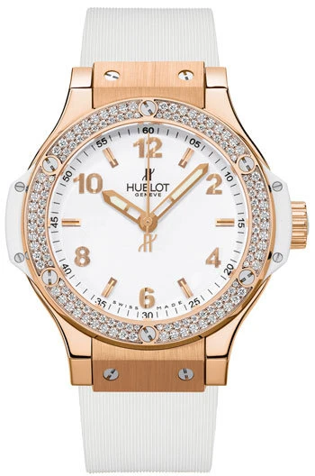 Заказать Hublot  Big Bang Gold White Diamonds 38  361.PE.2010.RW.1104