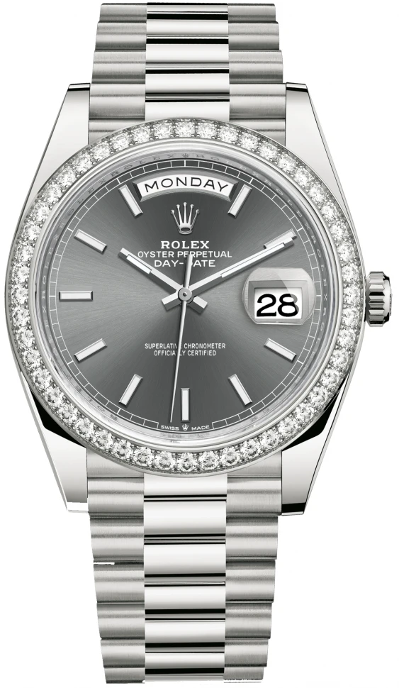 Заказать Rolex  Day-Date Oyster Perpetual 40 Mm  m228349rbr-0041