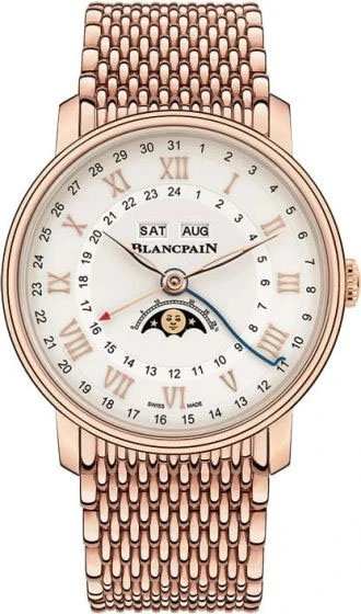 Заказать Blancpain  Villeret Quantieme Complet Gmt  6676 3642 MMB