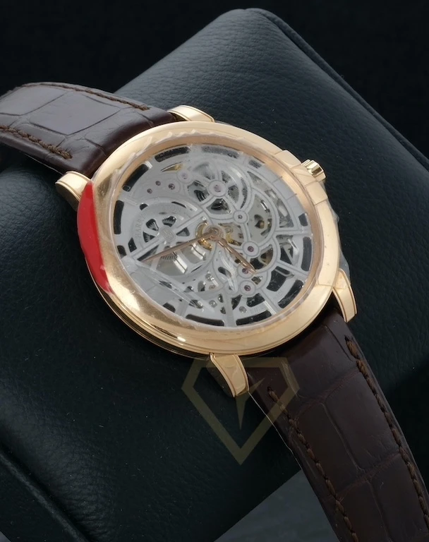 Часы Harry Winston  Midnight Skeleton In Rose Gold  MIDAHM42RR001 / 450/MAS42R