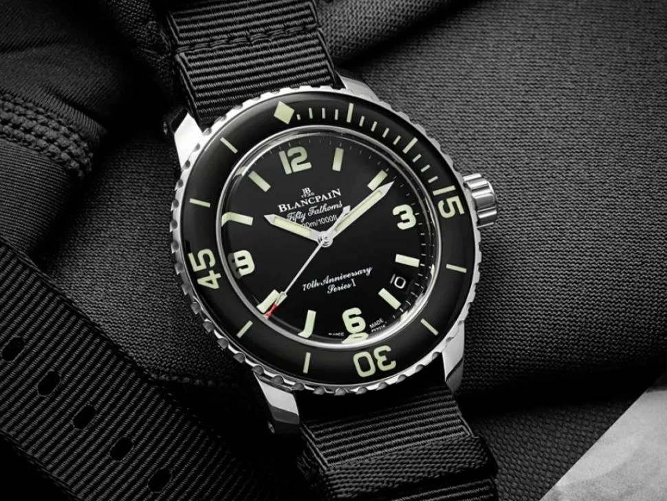 Заказать Blancpain  Fifty Fathoms 70Th Anniversary  5010A 1130 NABA