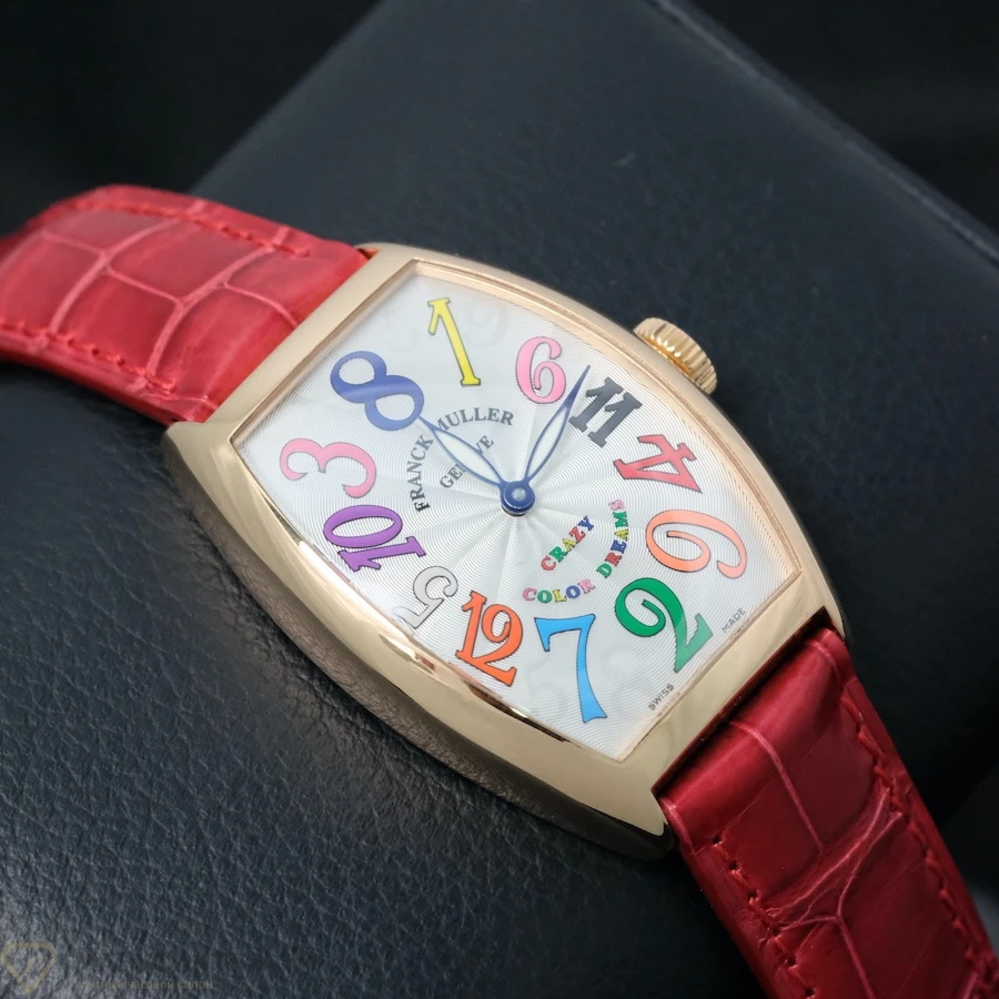 Часы Franck Muller  Cintree Curvex Watch  5850 SC COL DRM