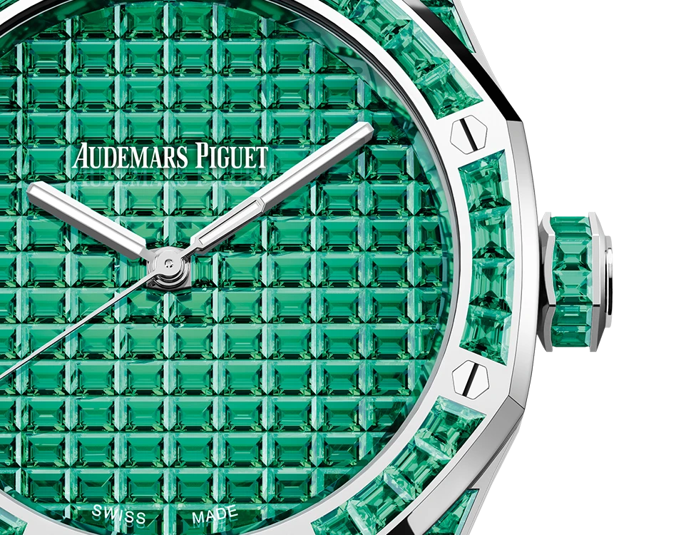 Заказать Audemars Piguet  Royal Oak Selfwinding Emerald  15514BC.EE.1284BC.02