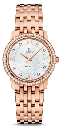 Заказать Omega  De Ville Prestige Quartz 27.4 Mm  424.55.27.60.55.002