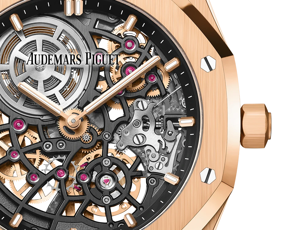 Заказать Audemars Piguet  Royal Oak Jumbo Extra-Thin Openworked  16204OR.OO.1240OR.03