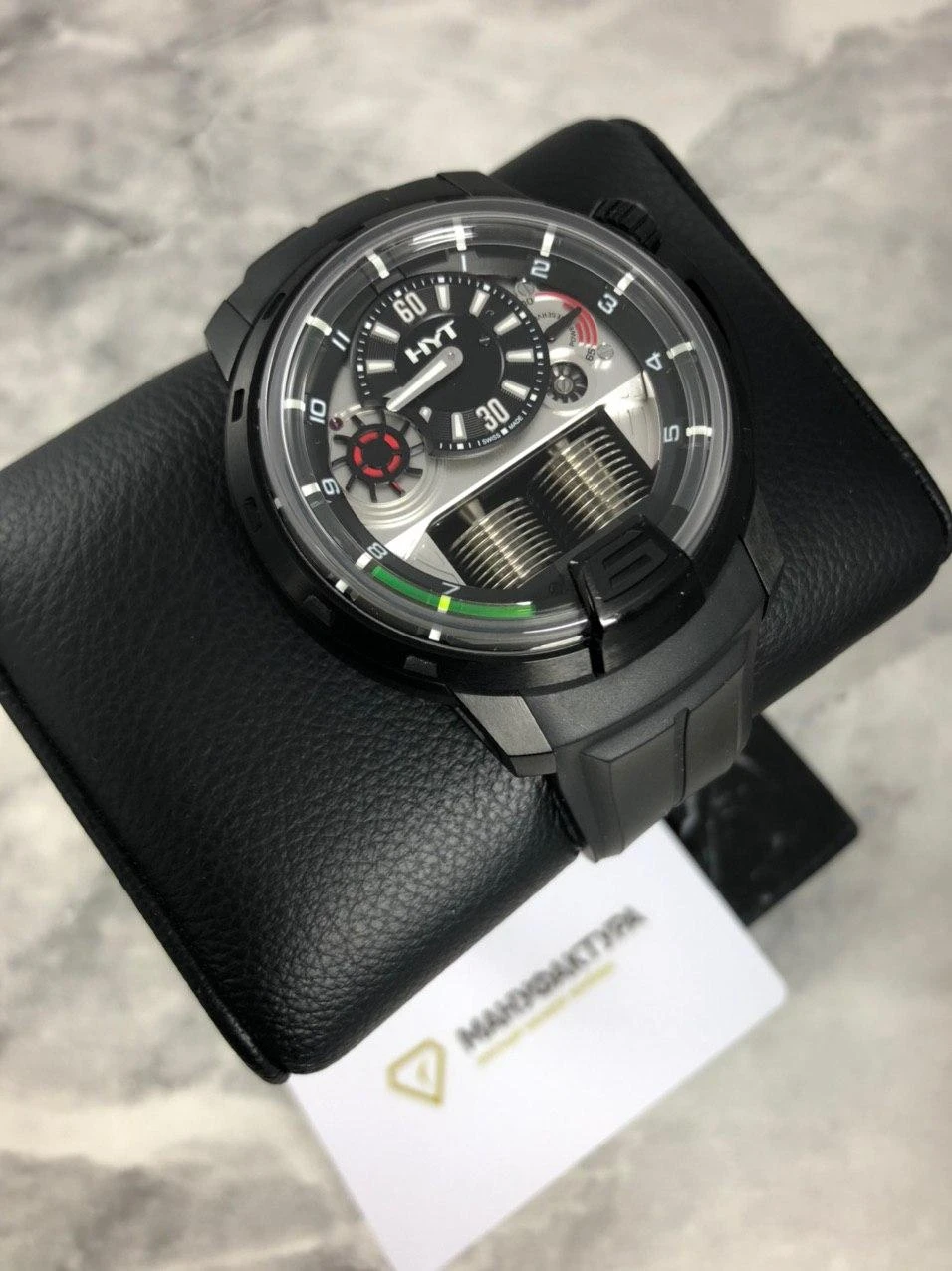 Часы HYT  H1 Titanium Dlc Black  148-DL-21-GF-RU
