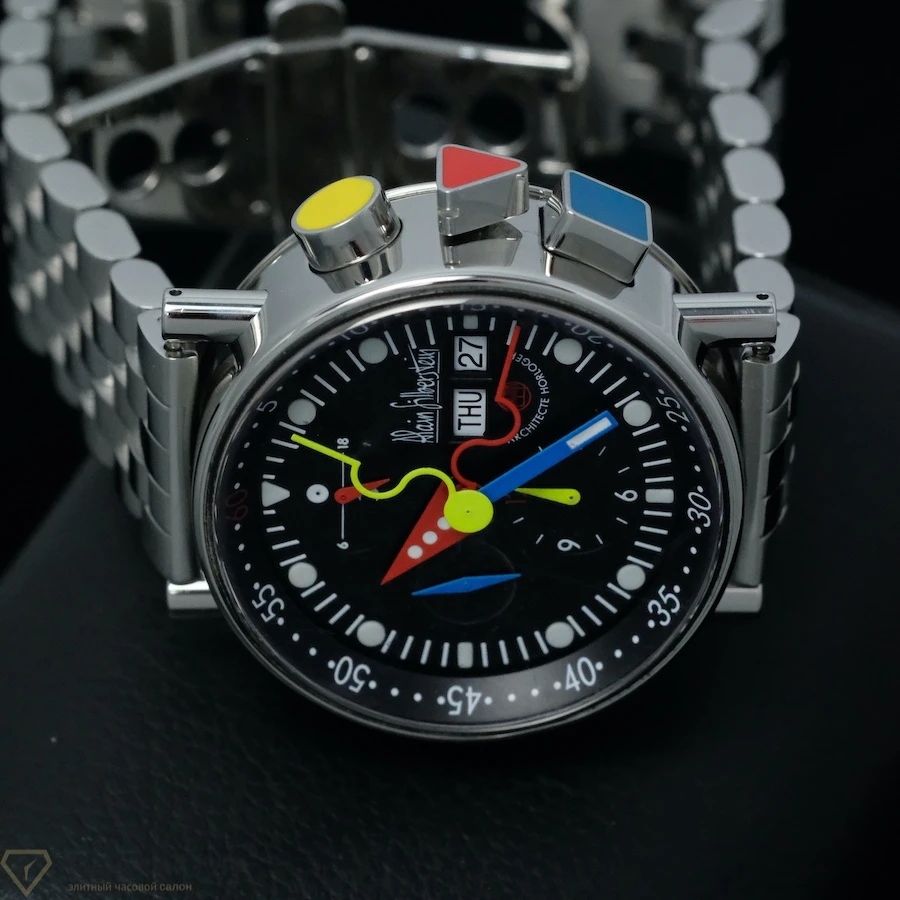 Часы Alain Silberstein  Krono Bauhaus 39,5 Mm Limited Edition  LWO 5100