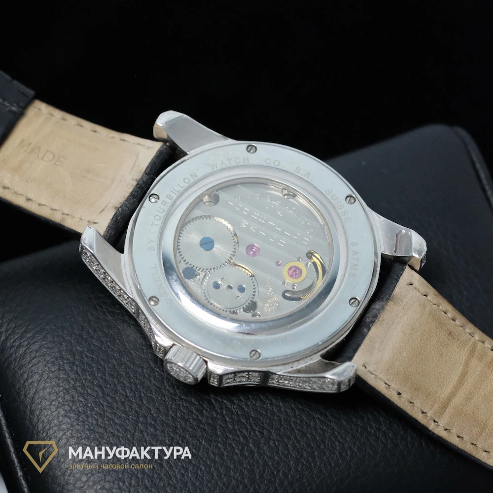 Часы Cecil Purnell  Tourbillion Custom Diamonds  10220ST 