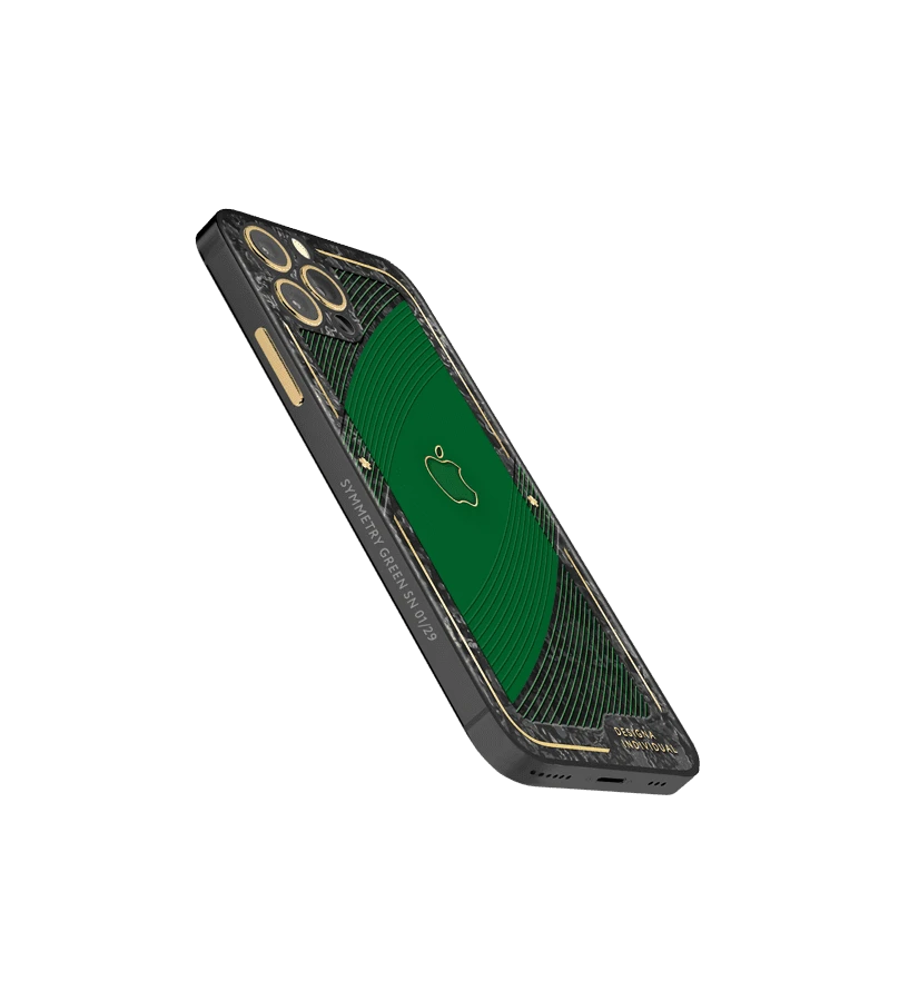 Кастомный Телефон Designa Individual  Symmetry Green  