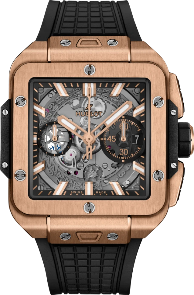 Заказать Hublot  Square Bang Unico King Gold  821.OX.0180.RX