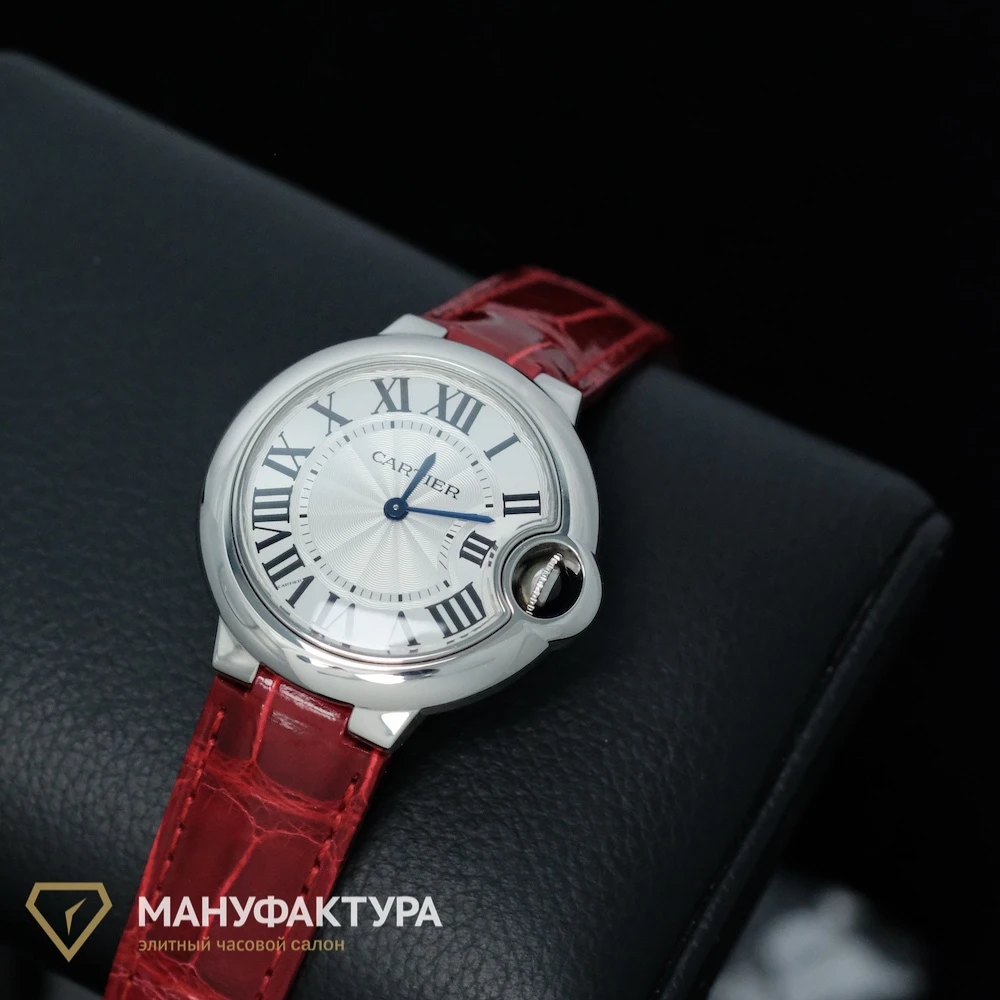 Часы Cartier  Ballon Bleu De Cartier Steel 33Mm  W6920085