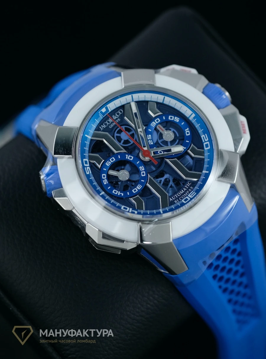 Часы Jacob &amp; Co  Epic X Chrono Summer  EC313.20.PE.LL.GHB4D