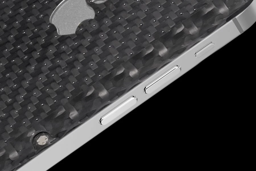 Кастомный Телефон Designa Individual  Carbon Boss Silver Ceramics  