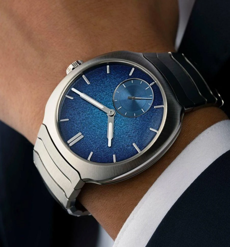 Заказать H. Moser &amp; Cie  Streamliner Small Seconds Blue Enamel  6500-1200