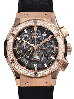 Заказать Hublot  Classic Fusion Aerofusion King Gold Diamonds 45  525.OX.0180.LR.1104