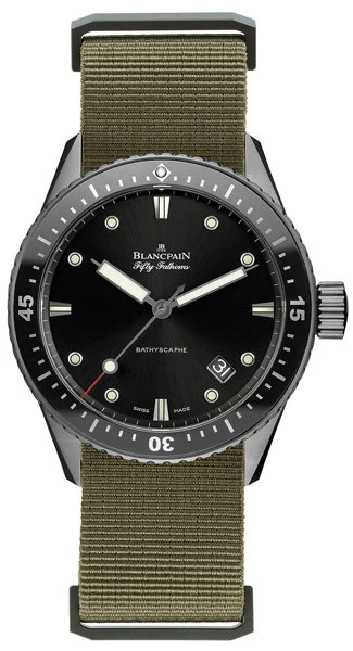 Заказать Blancpain  Fifty Fathoms Bathyscaphe  5000 1110 NAKA