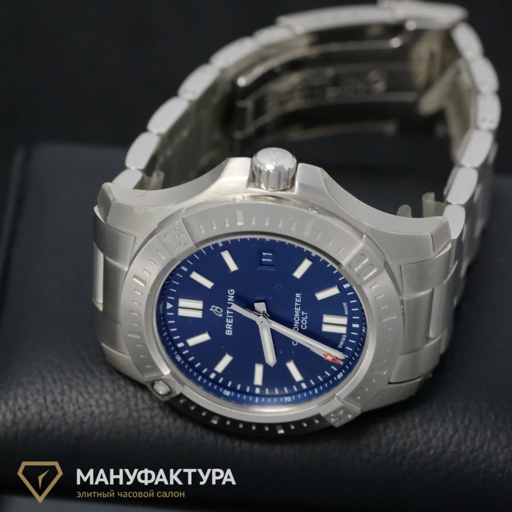 Часы Breitling  Breitling Colt Automatic Steel Mariner Blue  A17388101C1A1