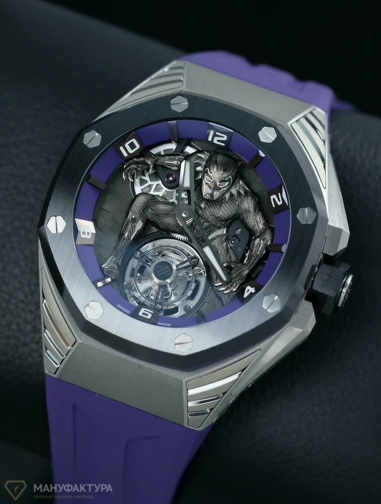 Часы Bovet  Royal Oak Concept Black Panther Flying Tourbillon  26620IO.OO.D077CA.01