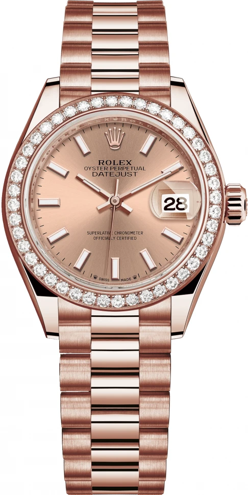 Заказать Rolex  Lady-Datejust Oyster Perpetual 28 Mm  m279135rbr-0025