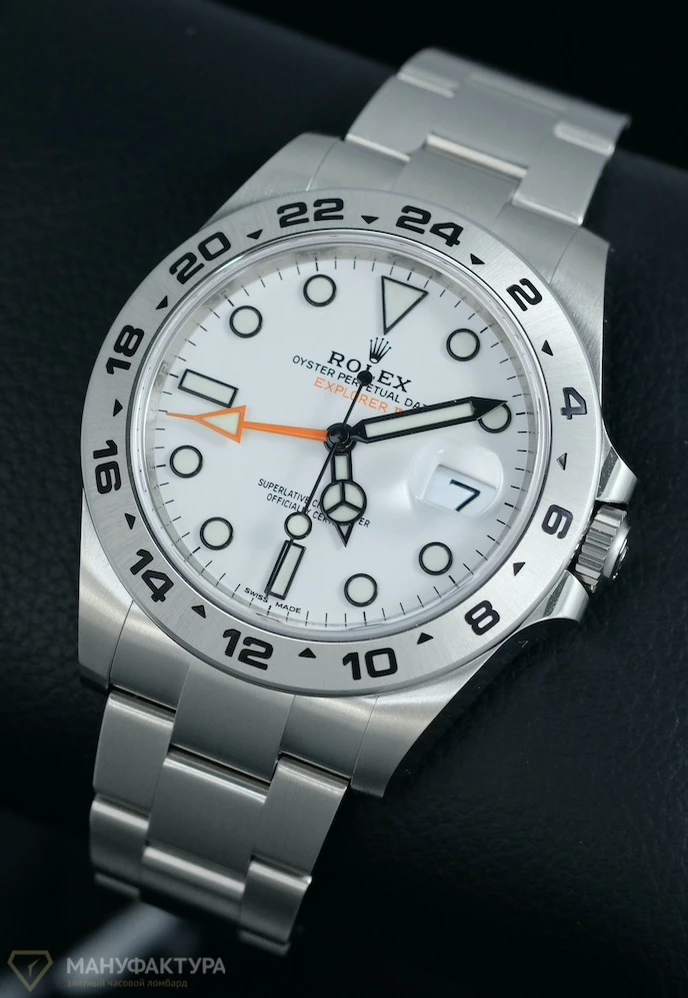 Часы Rolex  Explorer Ii White Dial 2021  216570 