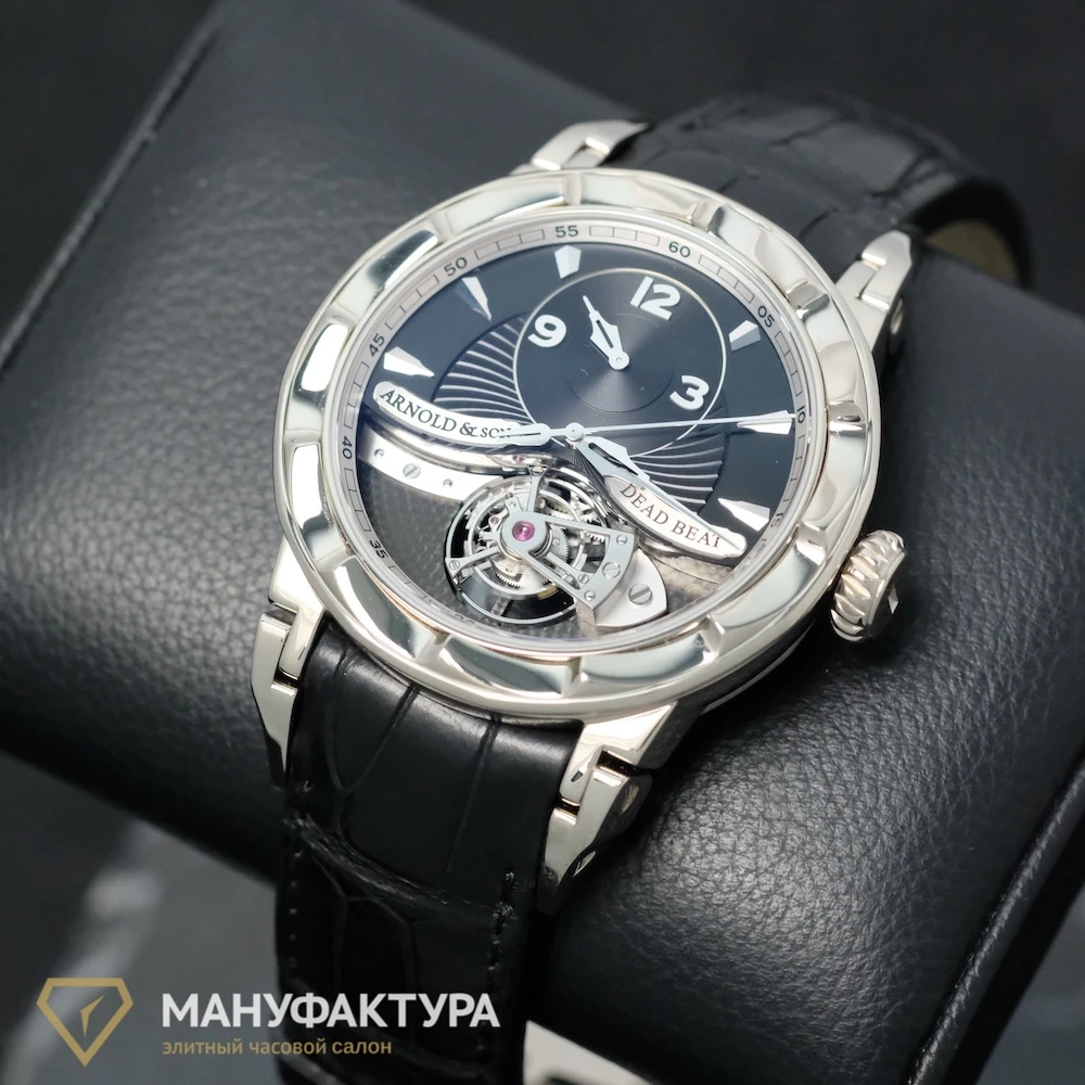 Часы Arnold &amp; Son  Dead Beat Tourbillon Limited White Gold  1DBBW.B01A