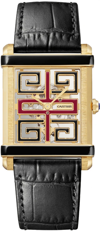 Заказать Cartier  Tank Chinoise Watch  WHTA0016