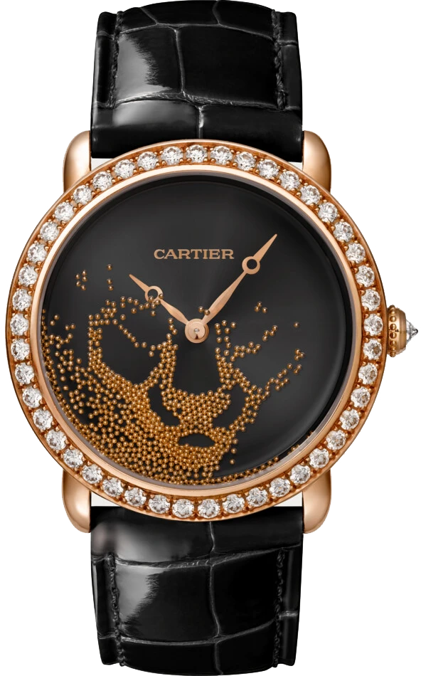 Часы Cartier  Révélation D'une Panthère Rose Gold And Diamonds  HPI01259
