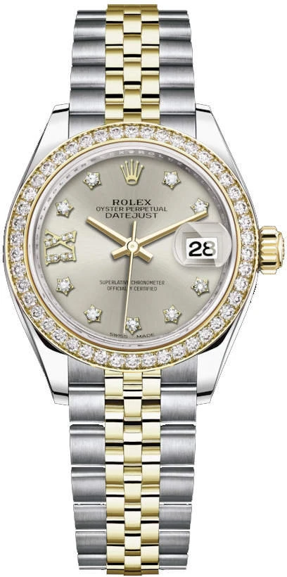 Заказать Rolex  Lady-Datejust 28 Oyster  m279383rbr-0003