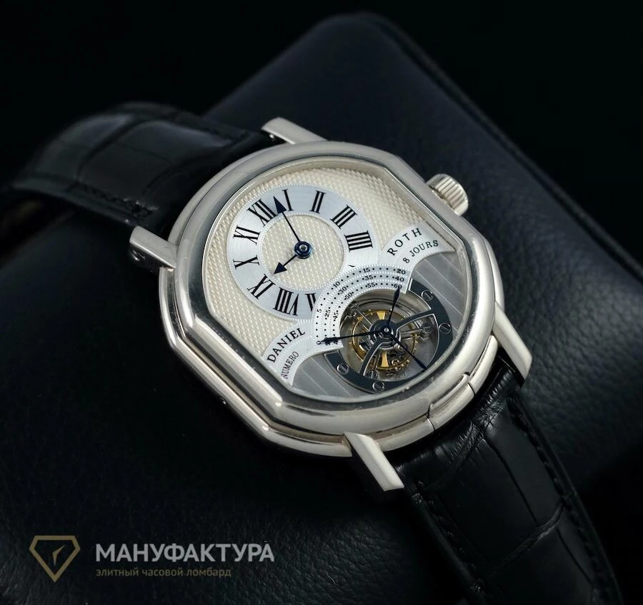 Часы Daniel Roth  Masters Tourbillon 8-Days Power Reserve Double Face  197.X.60