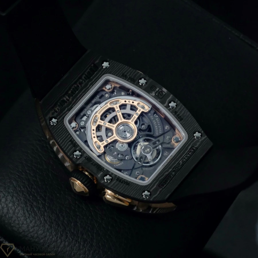 Часы Richard Mille  Tpt® Rose Gold And Diamonds  RM037