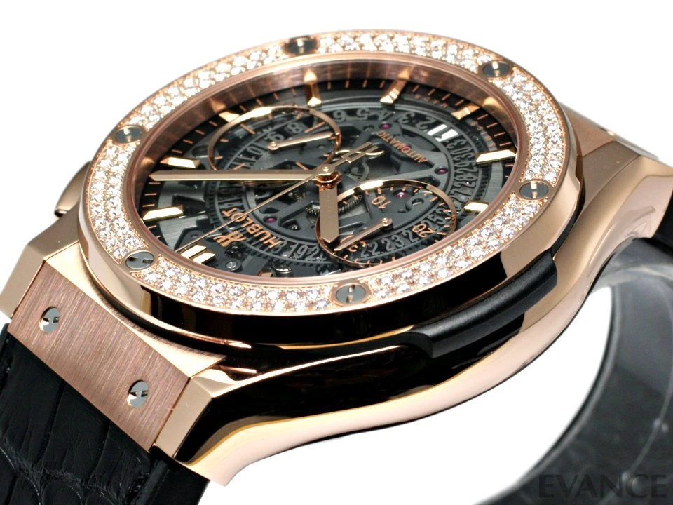 Заказать Hublot  Classic Fusion Aerofusion King Gold Diamonds 45  525.OX.0180.LR.1104
